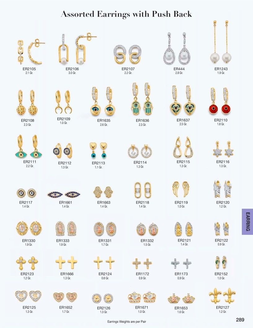 AZ Findings 14K Jewelry Catalog Weekly Ad January 1 - December 31, 2026