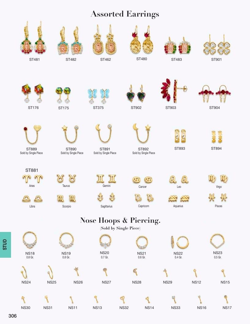 AZ Findings 14K Jewelry Catalog Weekly Ad January 1 - December 31, 2026