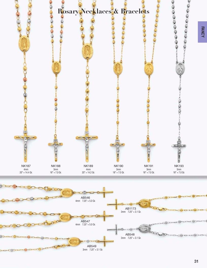 AZ Findings 14K Jewelry Catalog Weekly Ad January 1 - December 31, 2026