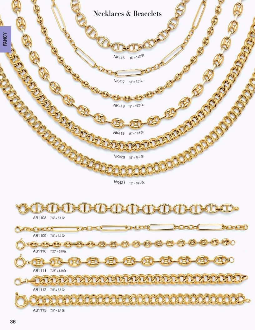 AZ Findings 14K Jewelry Catalog Weekly Ad January 1 - December 31, 2026