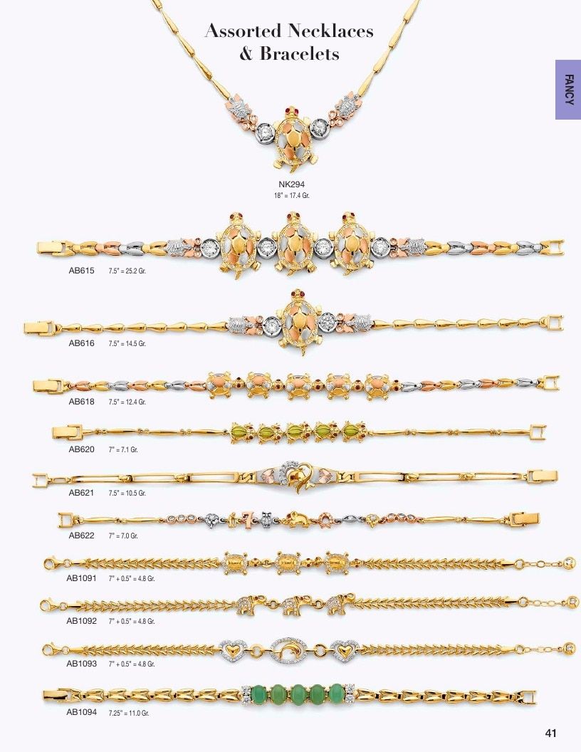 AZ Findings 14K Jewelry Catalog Weekly Ad January 1 - December 31, 2026