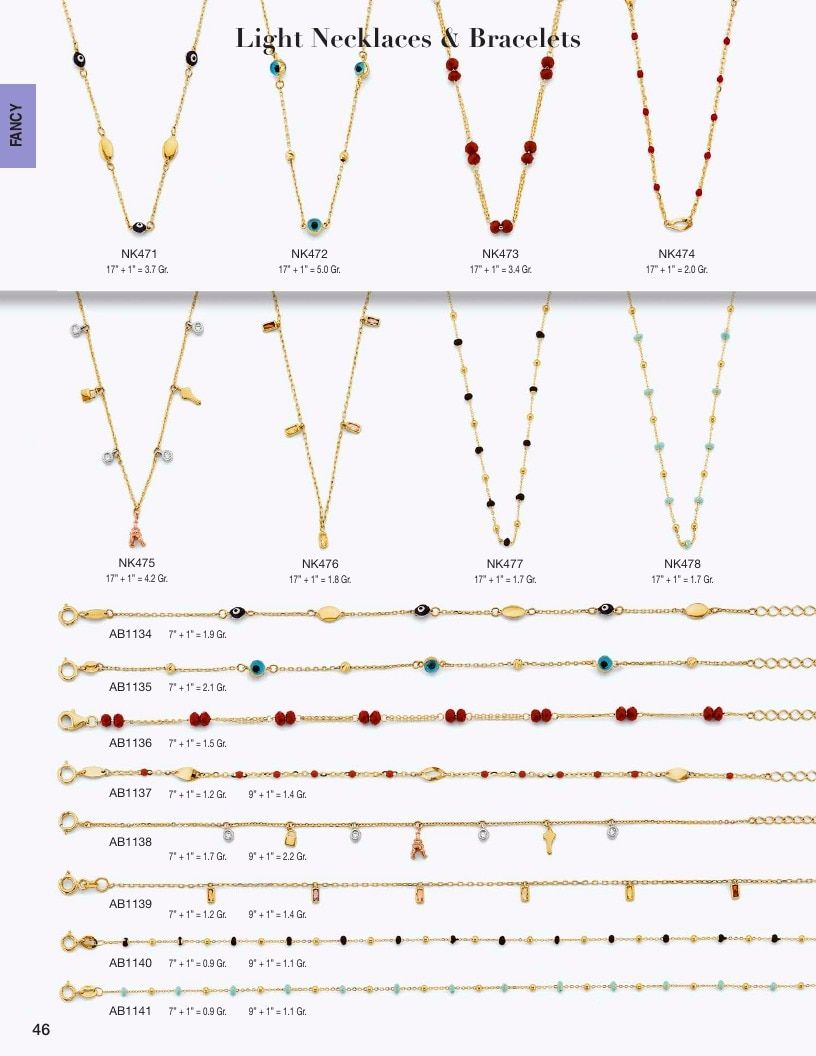 AZ Findings 14K Jewelry Catalog Weekly Ad January 1 - December 31, 2026