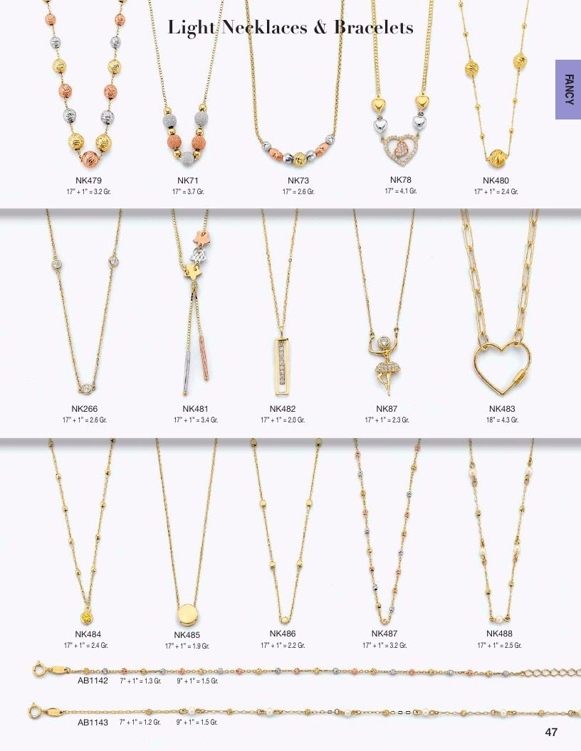 AZ Findings 14K Jewelry Catalog Weekly Ad January 1 - December 31, 2026