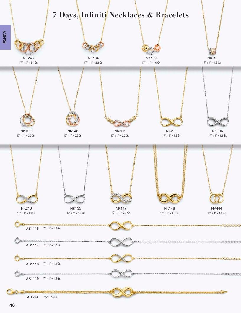 AZ Findings 14K Jewelry Catalog Weekly Ad January 1 - December 31, 2026