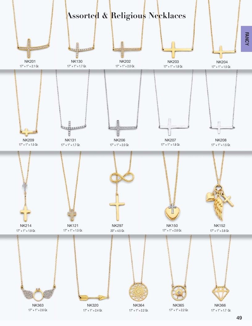 AZ Findings 14K Jewelry Catalog Weekly Ad January 1 - December 31, 2026