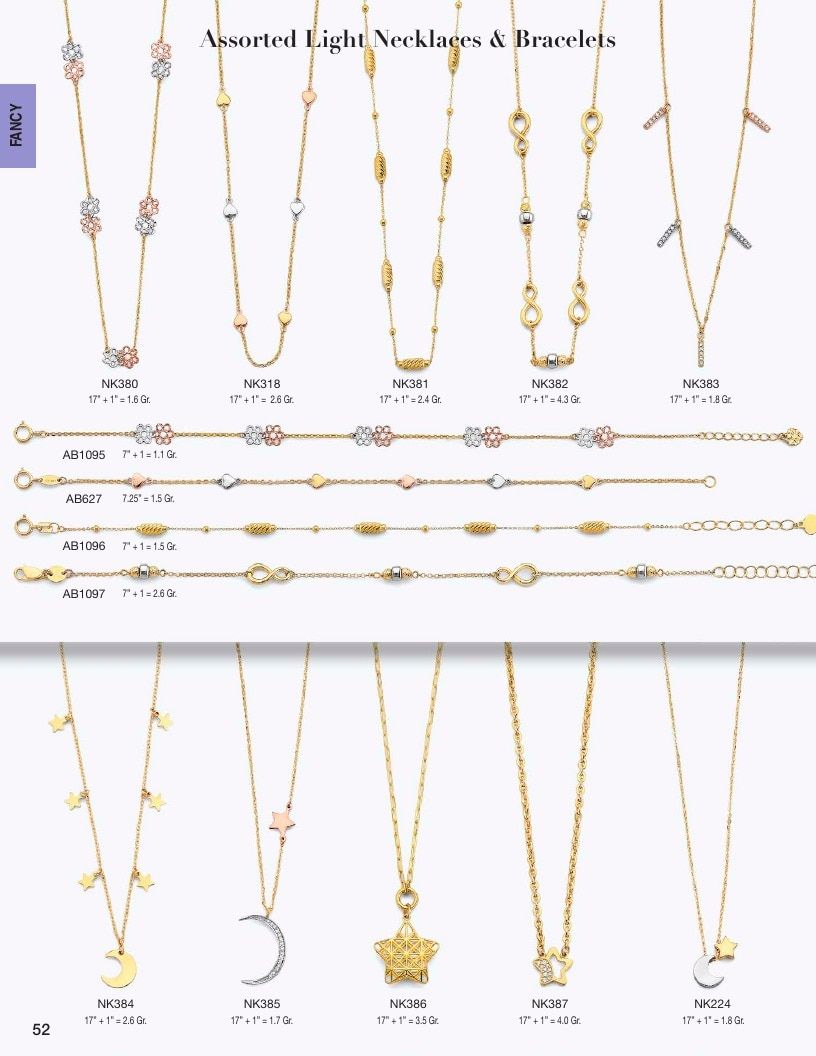 AZ Findings 14K Jewelry Catalog Weekly Ad January 1 - December 31, 2026