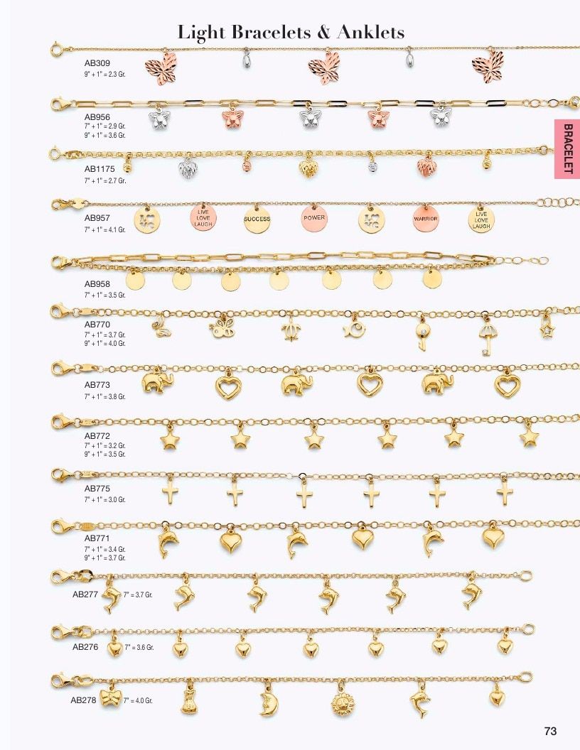 AZ Findings 14K Jewelry Catalog Weekly Ad January 1 - December 31, 2026