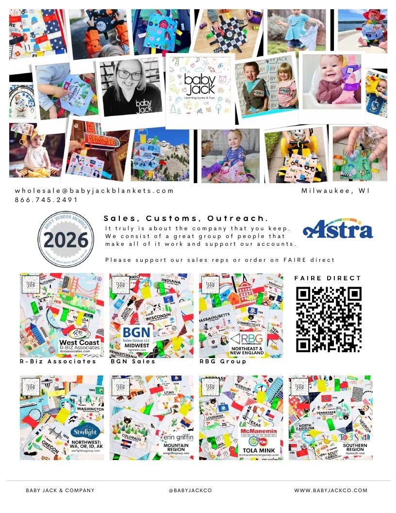 Baby Jack & Company Annual Sensory Toys Catalog Weekly Ad January 1 - December 31, 2026