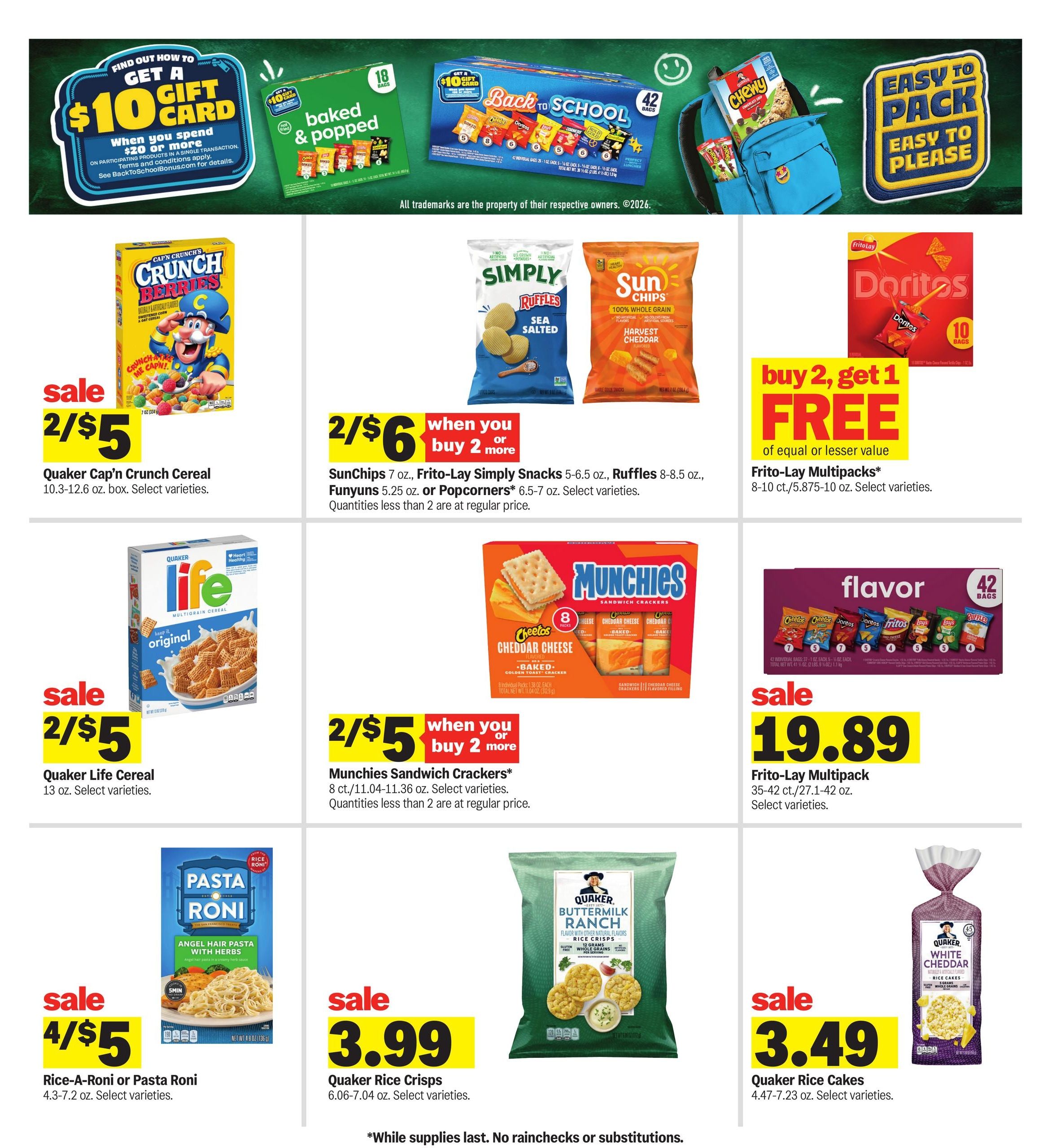Meijer (Armstrong Area, IL) Weekly Ad September 2 - 8, 2026