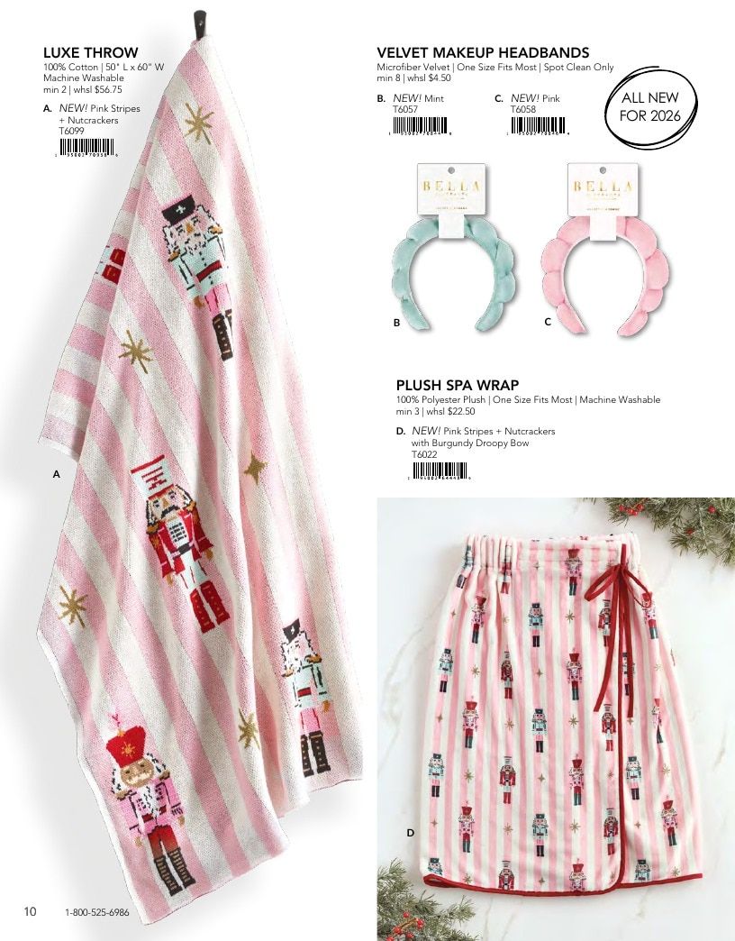 BELLA Sleep + Spa Fall Sleepwear and Spa Catalog Weekly Ad January 1 - December 31, 2026