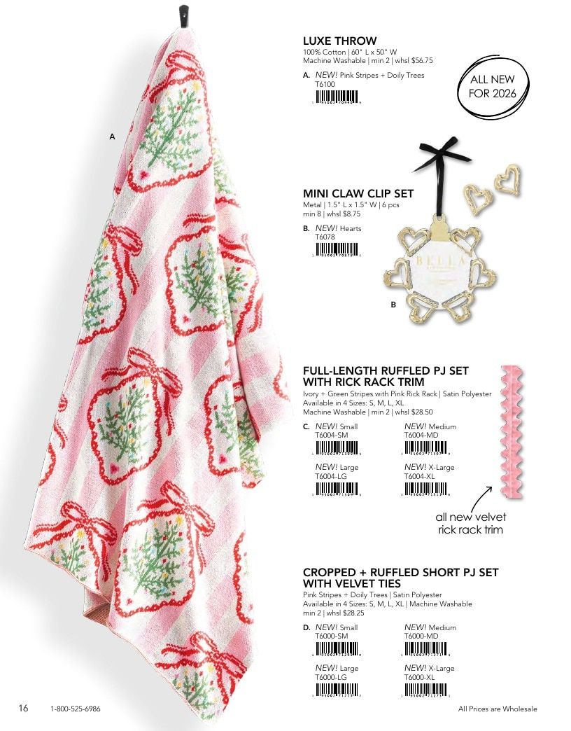 BELLA Sleep + Spa Fall Sleepwear and Spa Catalog Weekly Ad January 1 - December 31, 2026