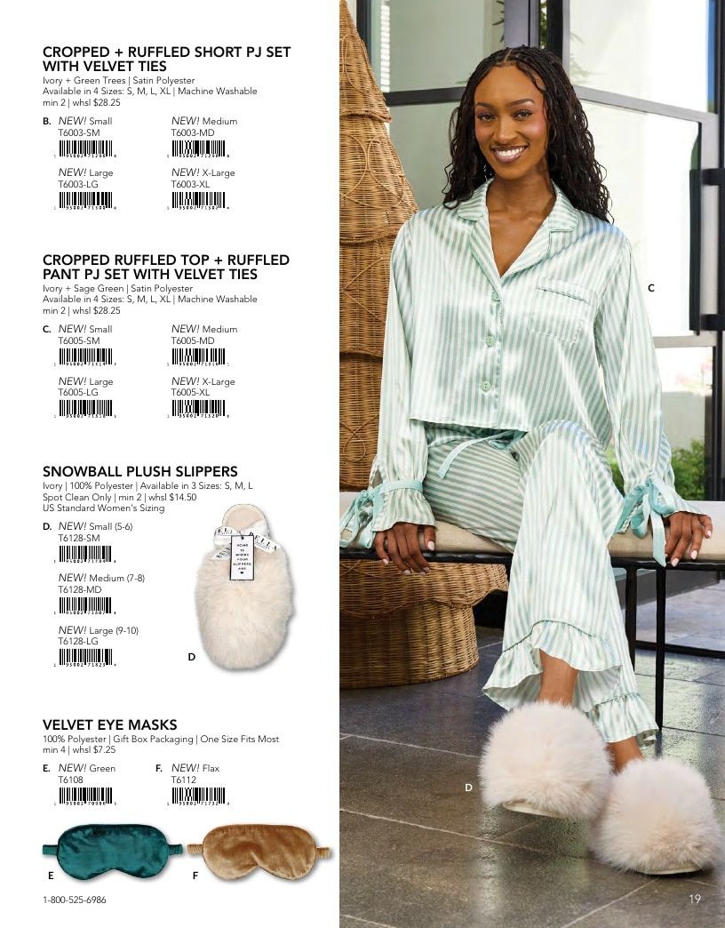 BELLA Sleep + Spa Fall Sleepwear and Spa Catalog Weekly Ad January 1 - December 31, 2026