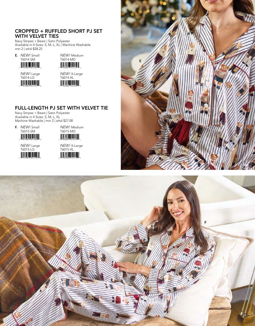BELLA Sleep + Spa Fall Sleepwear and Spa Catalog Weekly Ad January 1 - December 31, 2026