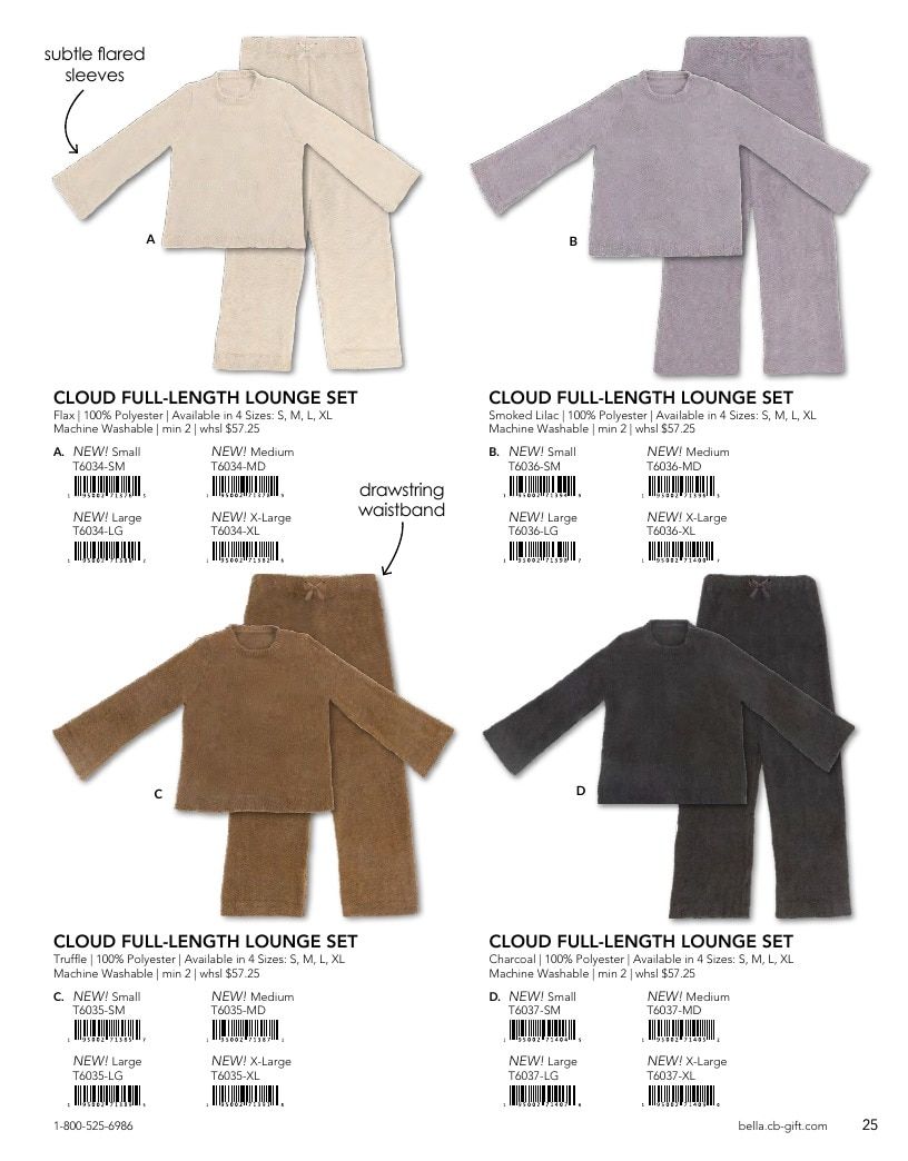BELLA Sleep + Spa Fall Sleepwear and Spa Catalog Weekly Ad January 1 - December 31, 2026