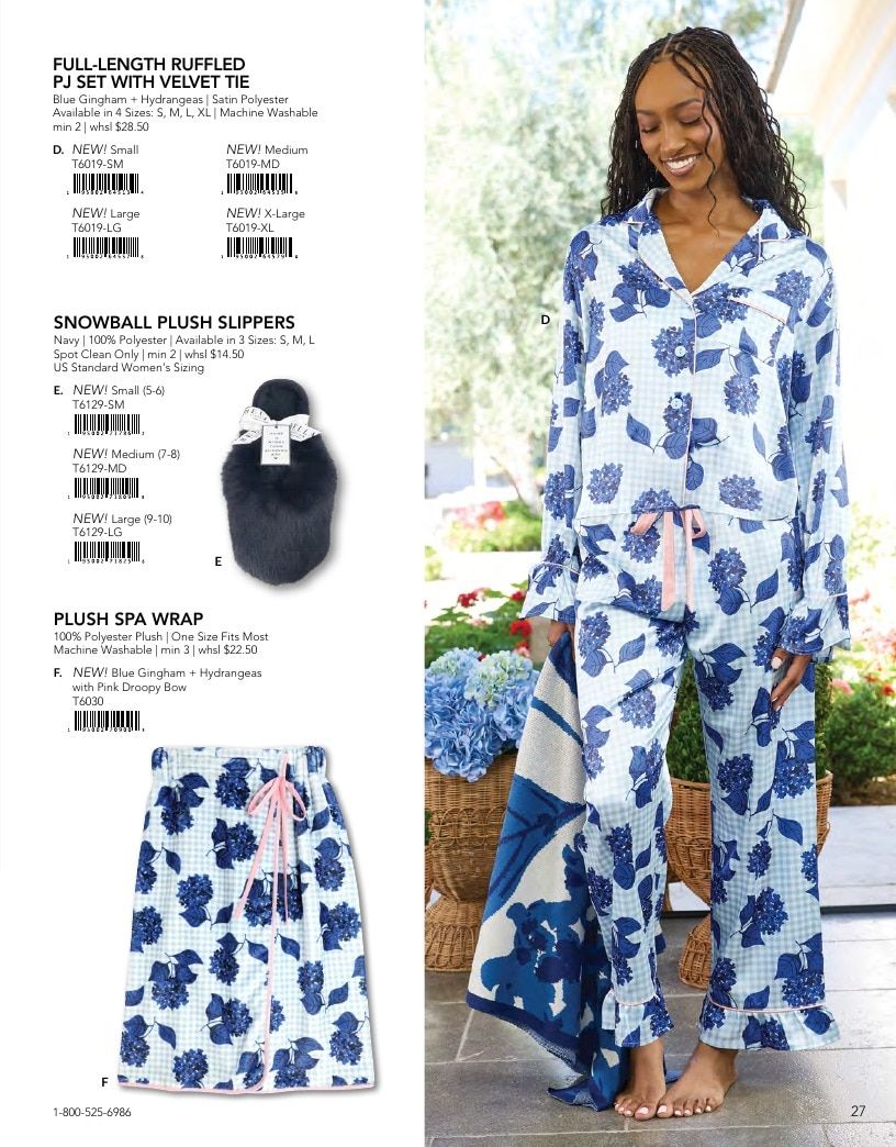 BELLA Sleep + Spa Fall Sleepwear and Spa Catalog Weekly Ad January 1 - December 31, 2026