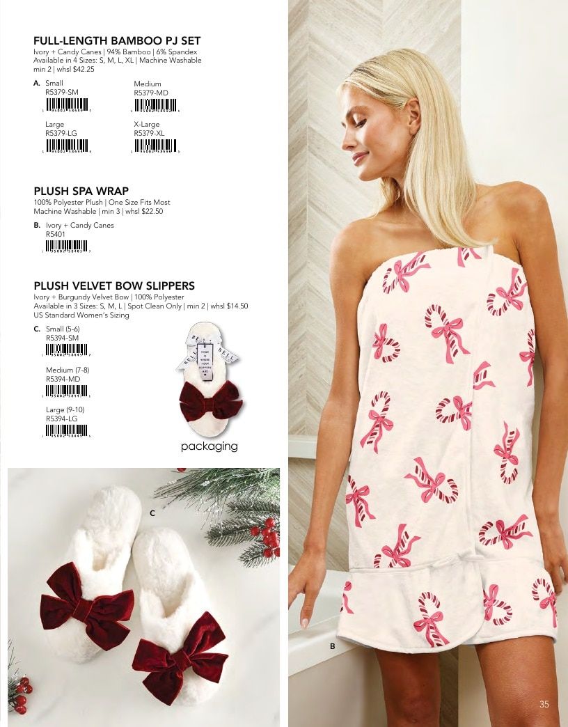 BELLA Sleep + Spa Fall Sleepwear and Spa Catalog Weekly Ad January 1 - December 31, 2026