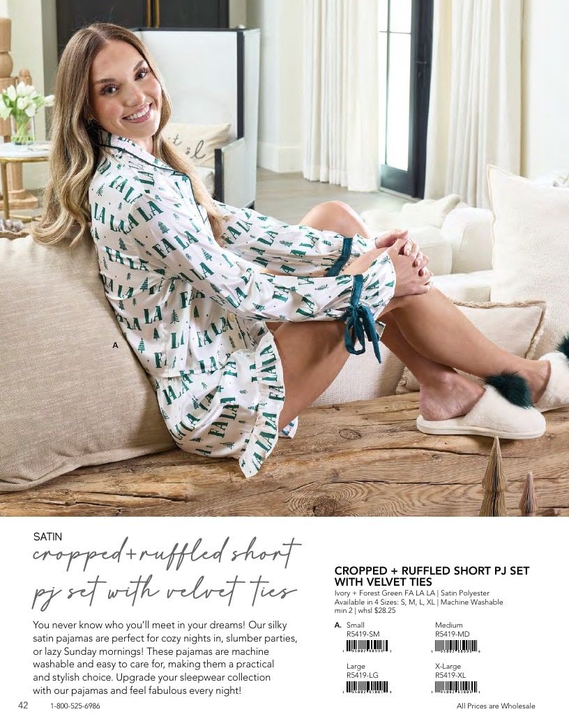 BELLA Sleep + Spa Fall Sleepwear and Spa Catalog Weekly Ad January 1 - December 31, 2026