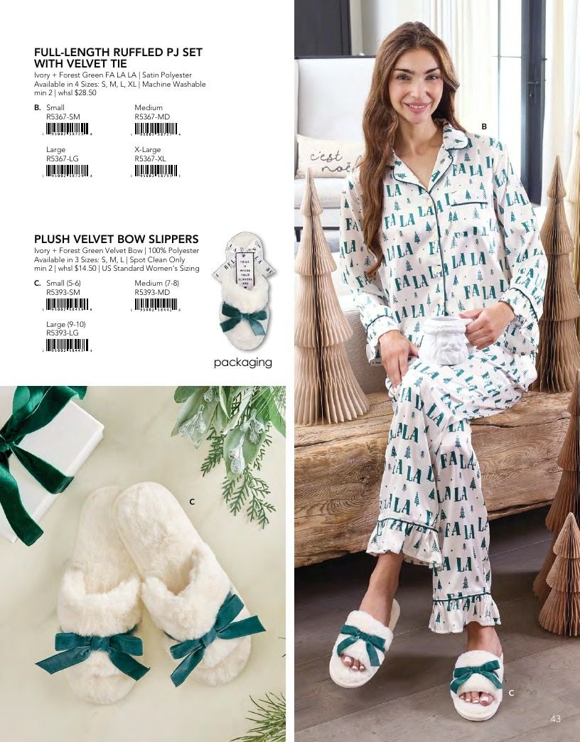 BELLA Sleep + Spa Fall Sleepwear and Spa Catalog Weekly Ad January 1 - December 31, 2026