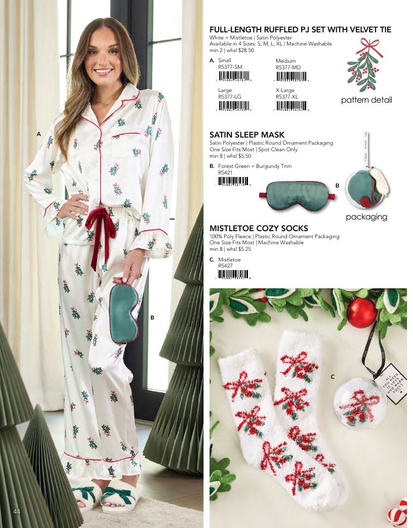 BELLA Sleep + Spa Fall Sleepwear and Spa Catalog Weekly Ad January 1 - December 31, 2026