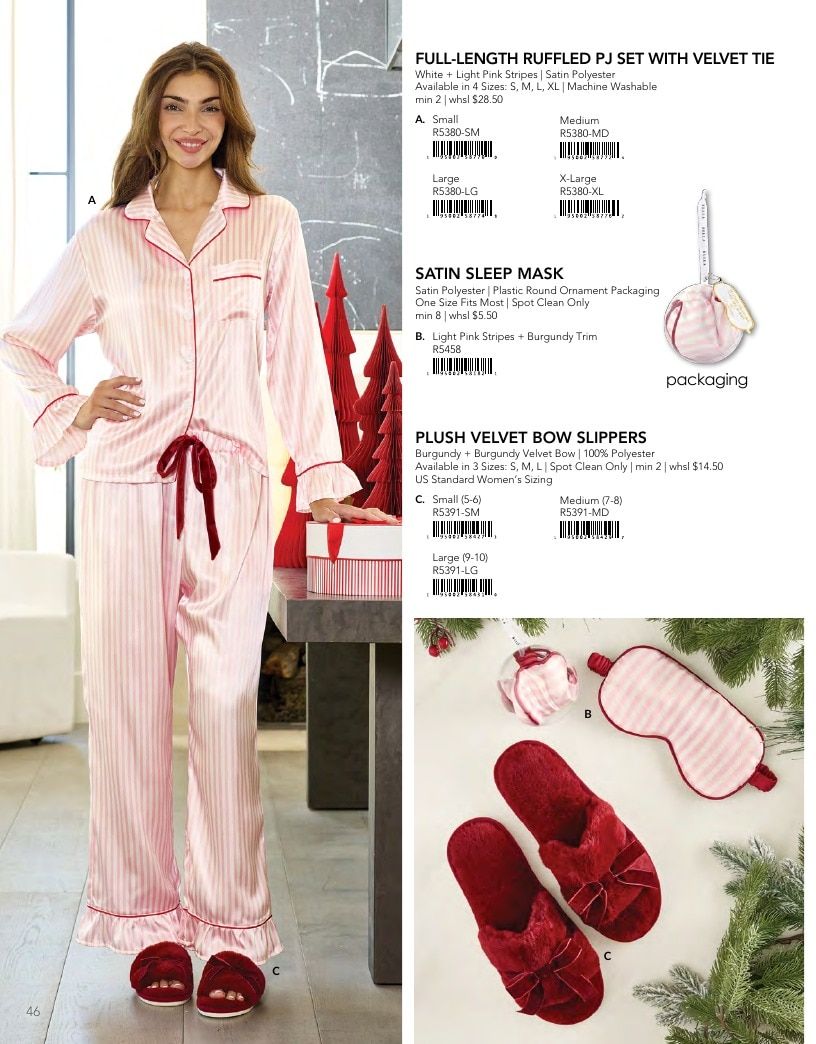 BELLA Sleep + Spa Fall Sleepwear and Spa Catalog Weekly Ad January 1 - December 31, 2026