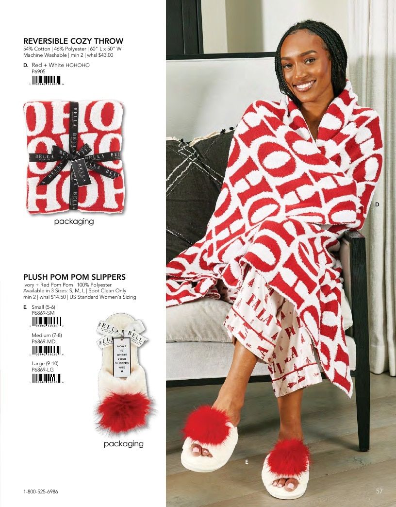 BELLA Sleep + Spa Fall Sleepwear and Spa Catalog Weekly Ad January 1 - December 31, 2026