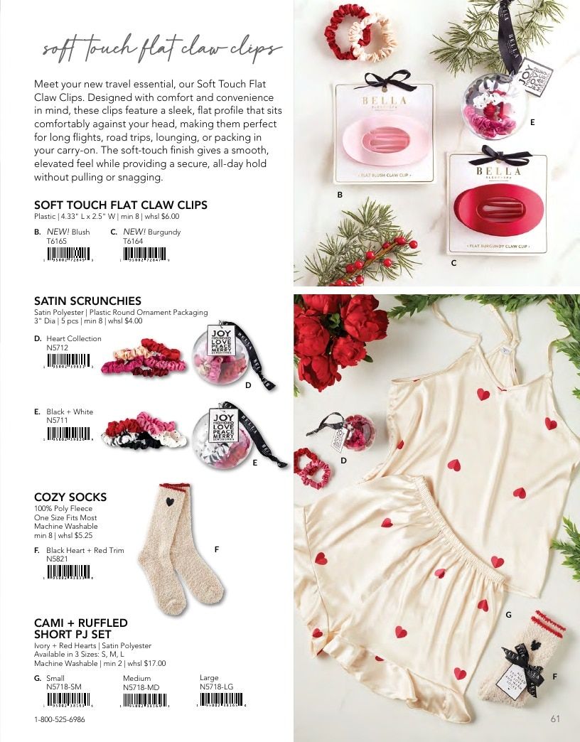 BELLA Sleep + Spa Fall Sleepwear and Spa Catalog Weekly Ad January 1 - December 31, 2026