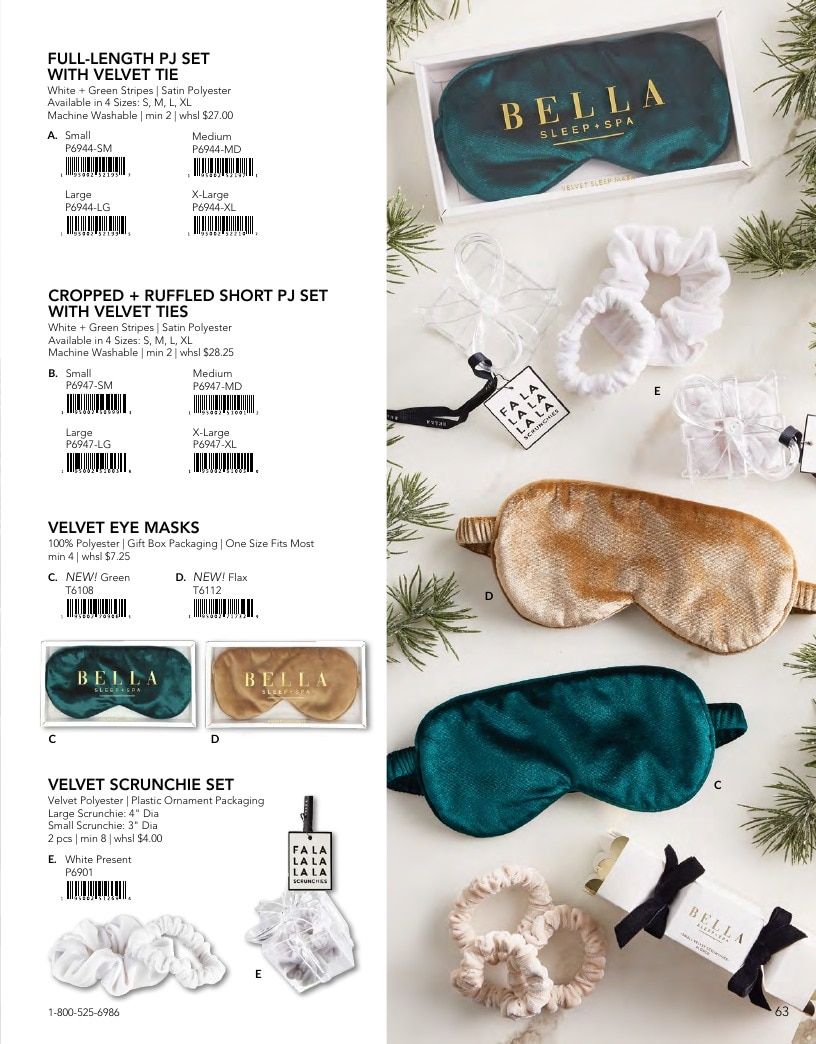 BELLA Sleep + Spa Fall Sleepwear and Spa Catalog Weekly Ad January 1 - December 31, 2026