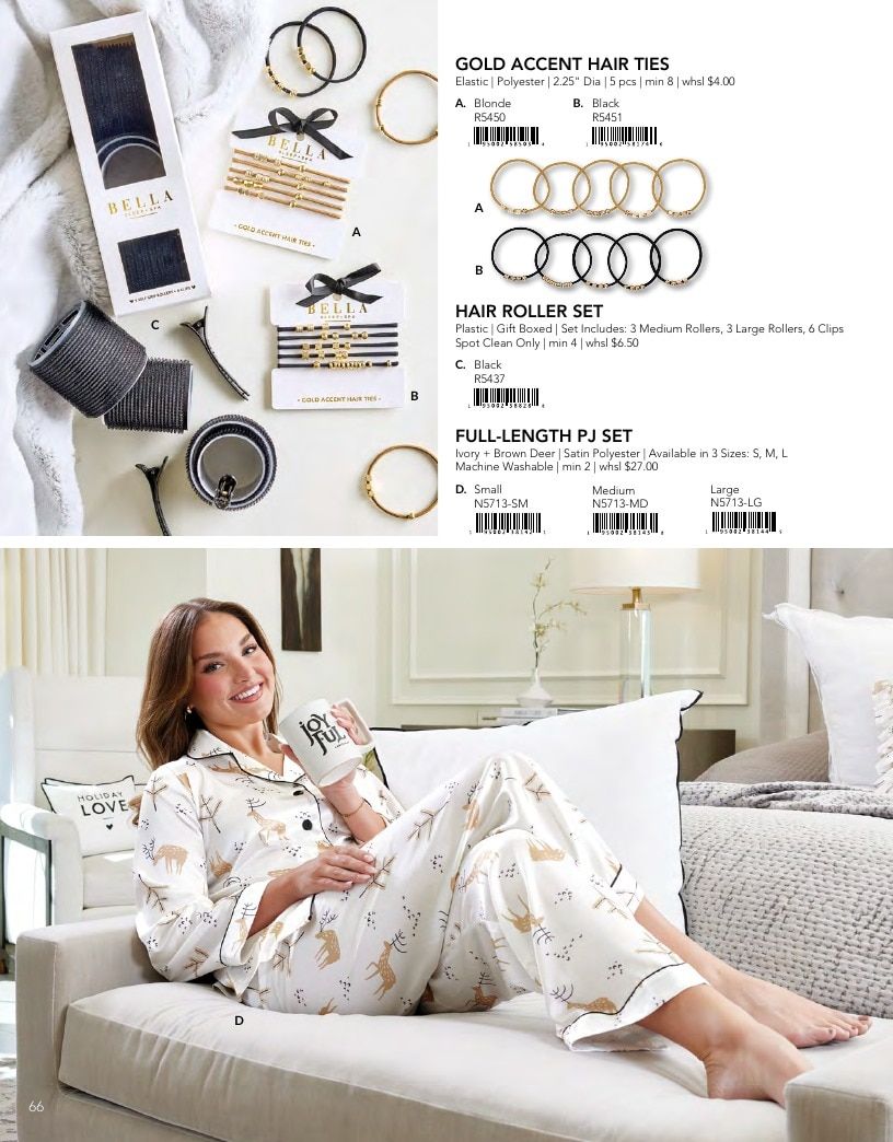 BELLA Sleep + Spa Fall Sleepwear and Spa Catalog Weekly Ad January 1 - December 31, 2026
