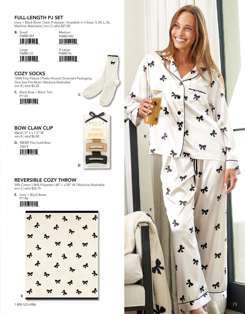 BELLA Sleep + Spa Fall Sleepwear and Spa Catalog Weekly Ad January 1 - December 31, 2026