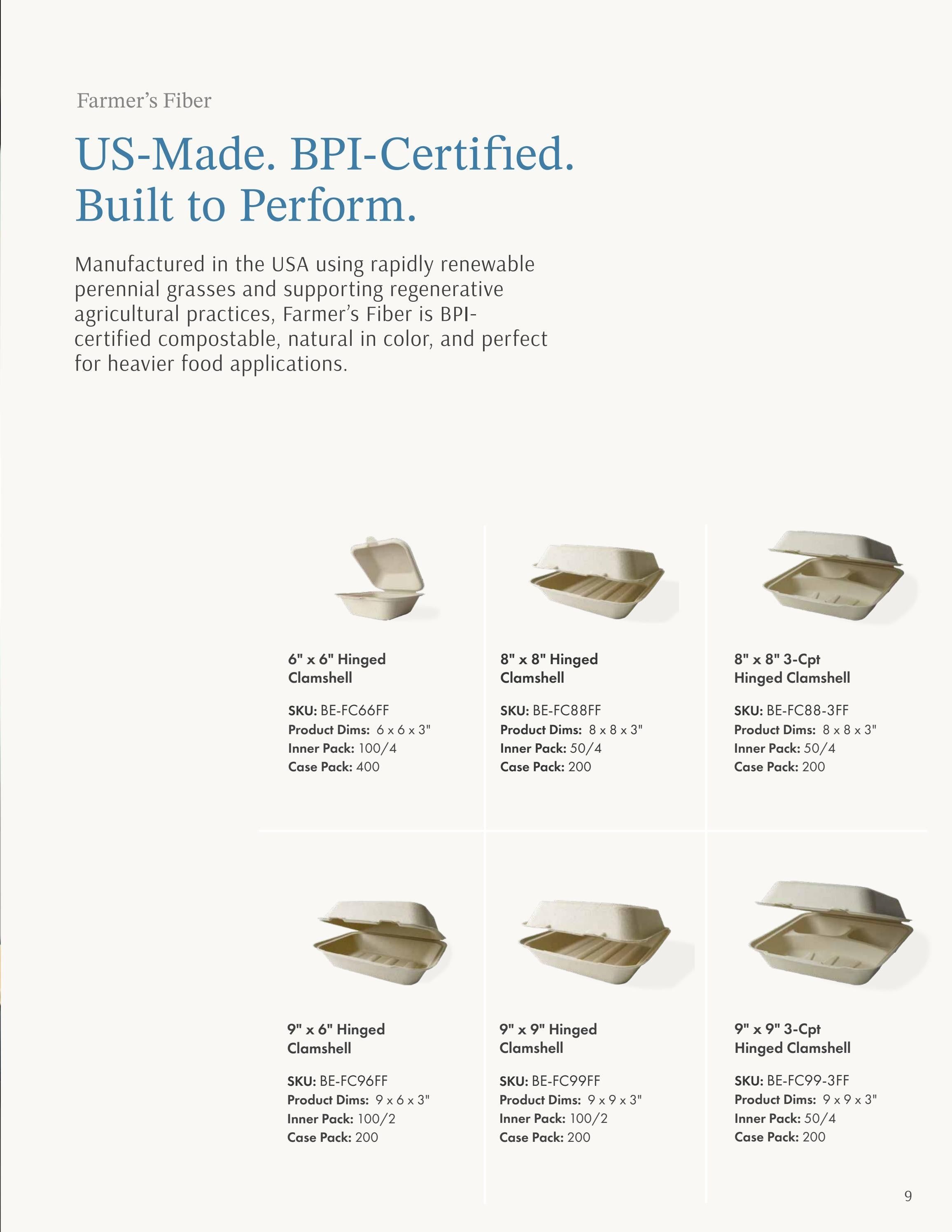 Better Earth Compostable Foodservice Products Catalog Weekly Ad January 1 - December 31, 2026