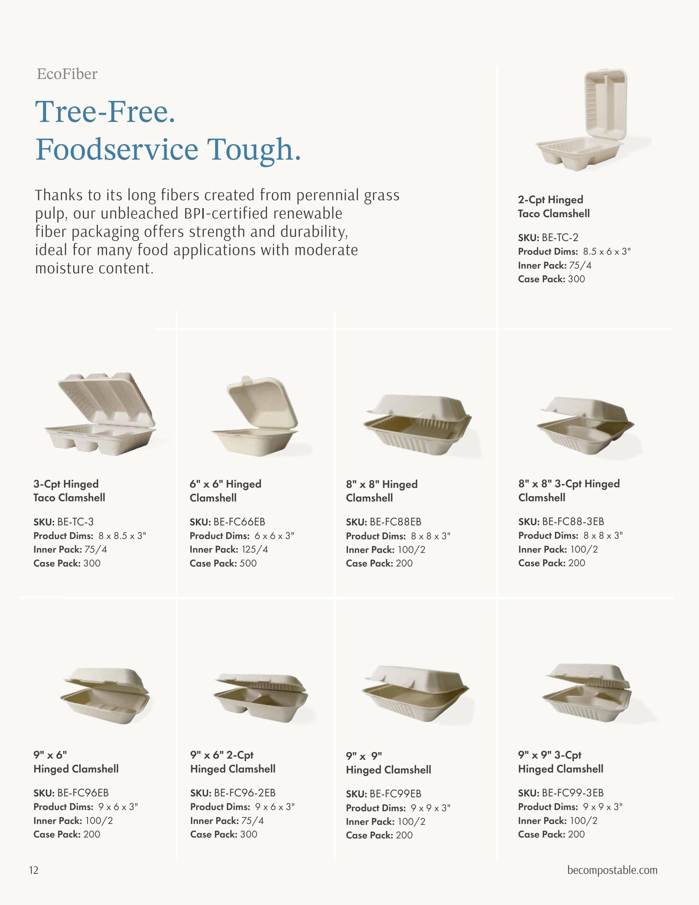 Better Earth Compostable Foodservice Products Catalog Weekly Ad January 1 - December 31, 2026