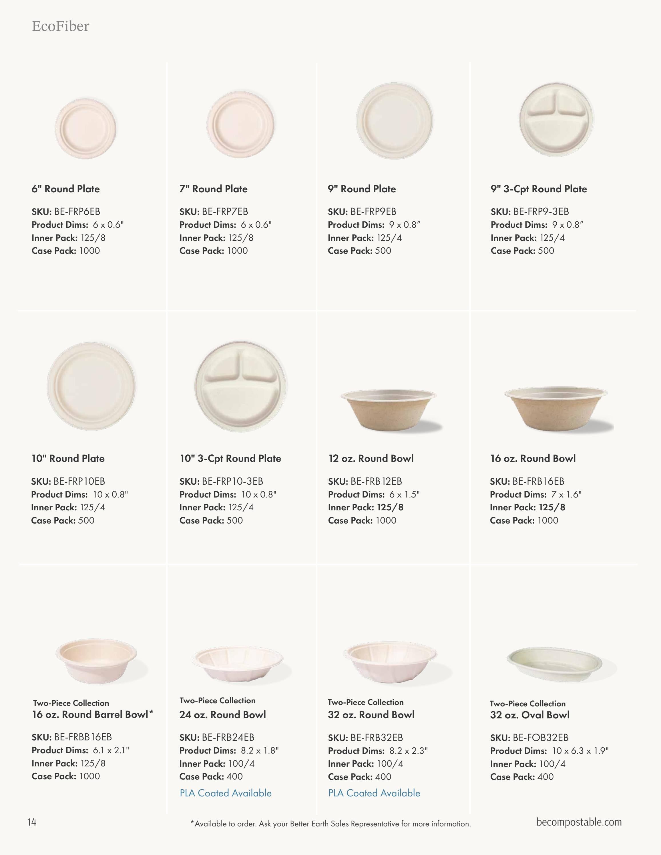 Better Earth Compostable Foodservice Products Catalog Weekly Ad January 1 - December 31, 2026