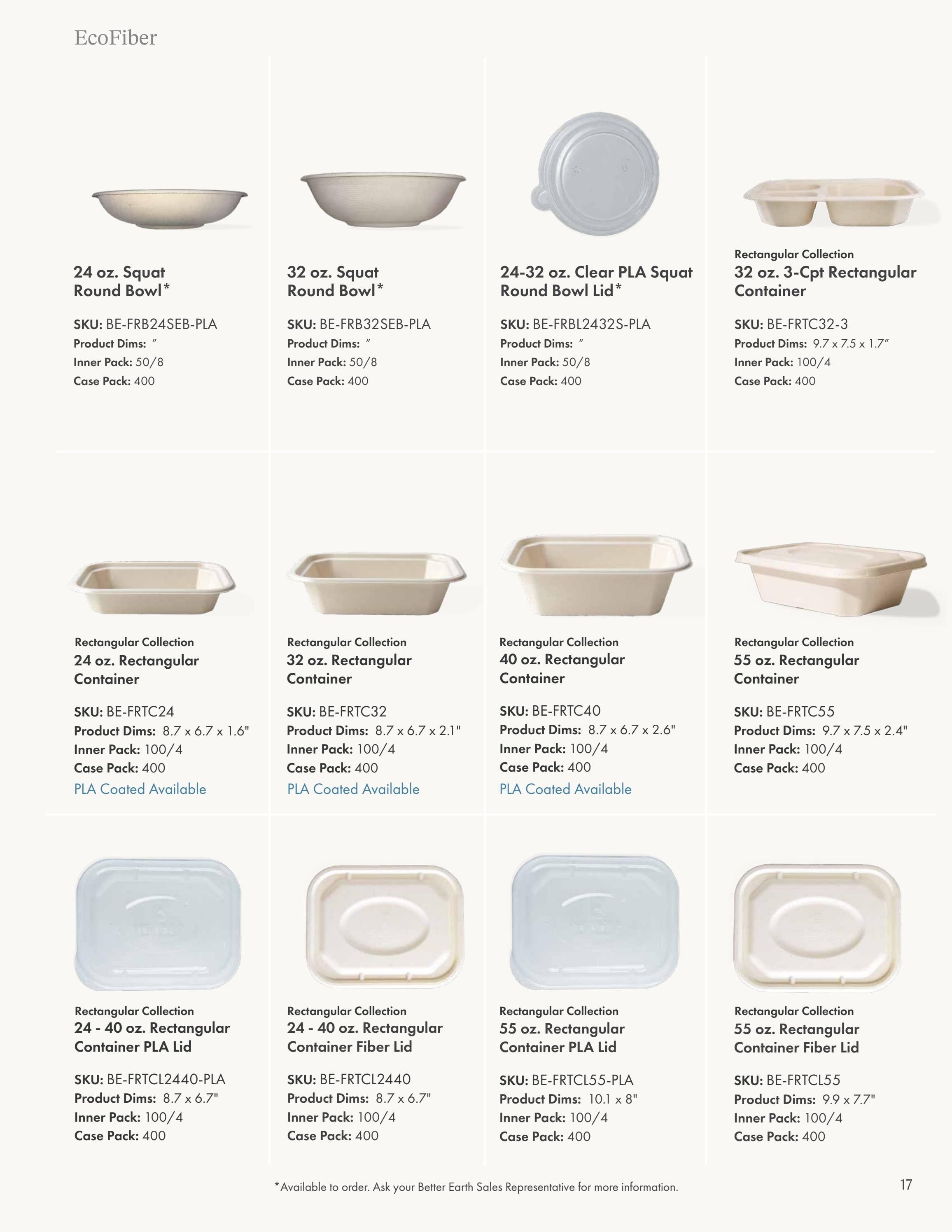 Better Earth Compostable Foodservice Products Catalog Weekly Ad January 1 - December 31, 2026