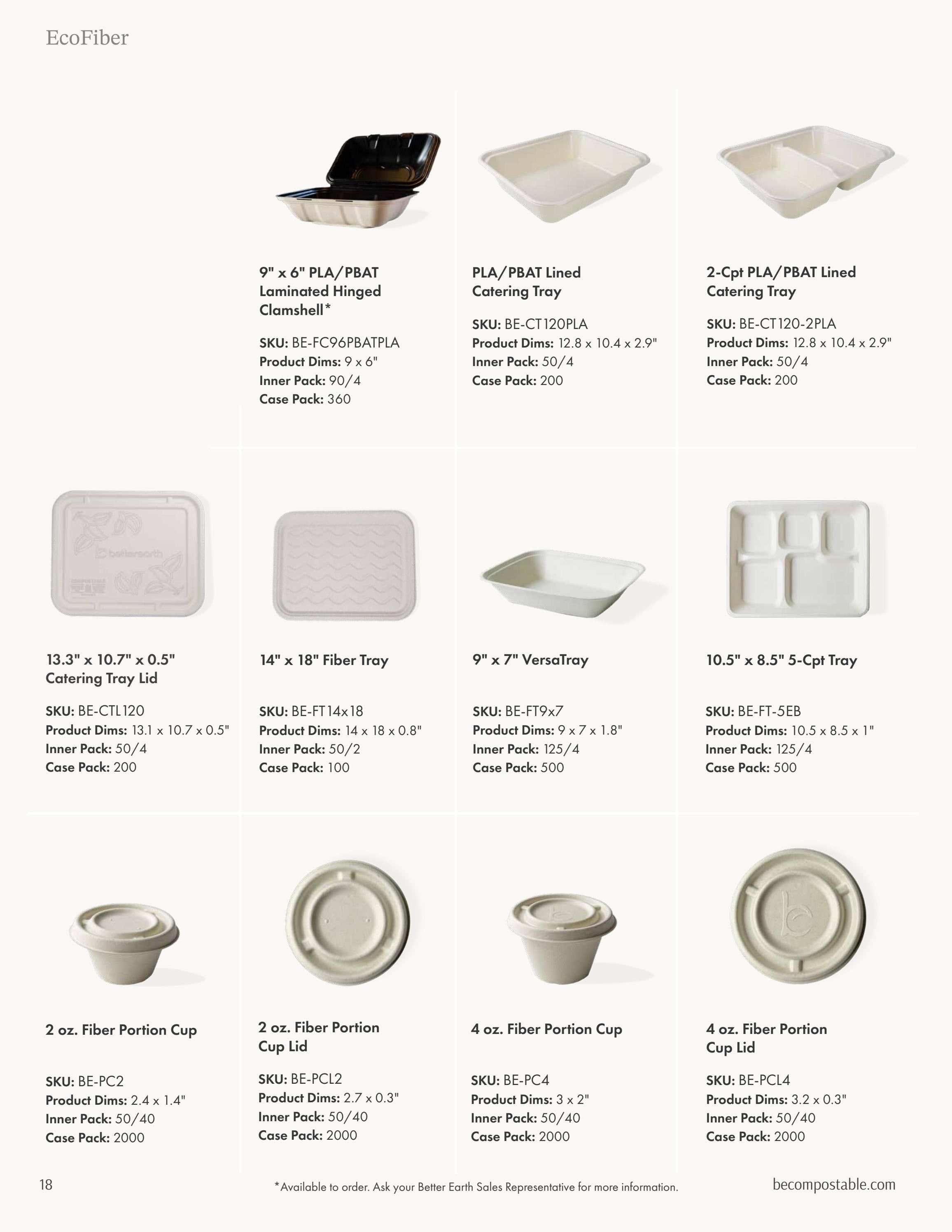 Better Earth Compostable Foodservice Products Catalog Weekly Ad January 1 - December 31, 2026