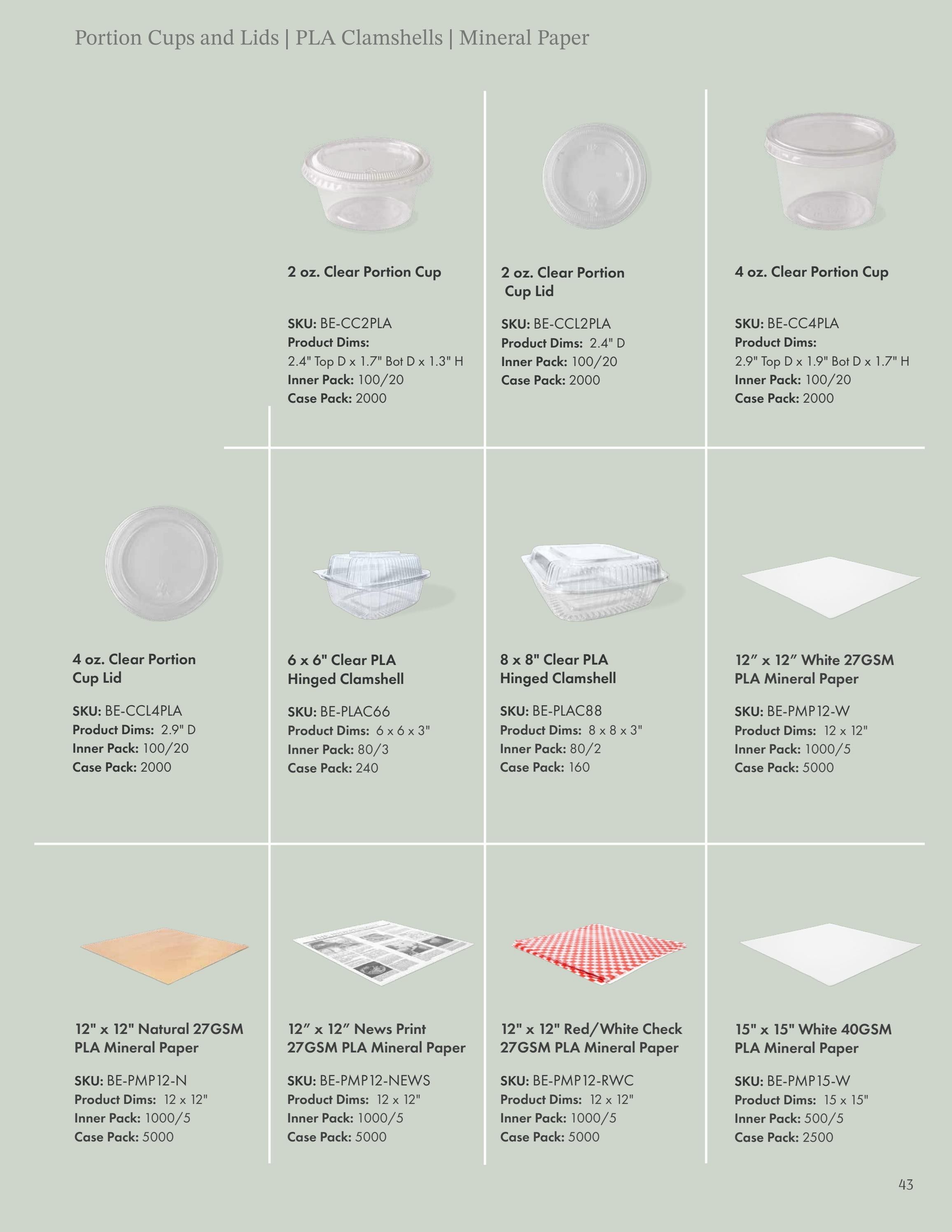 Better Earth Compostable Foodservice Products Catalog Weekly Ad January 1 - December 31, 2026