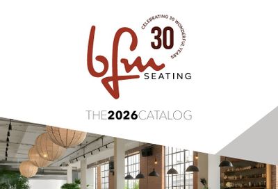 BFM Seating Hospitality Furniture Catalog Weekly Ad January 1 - December 31, 2026