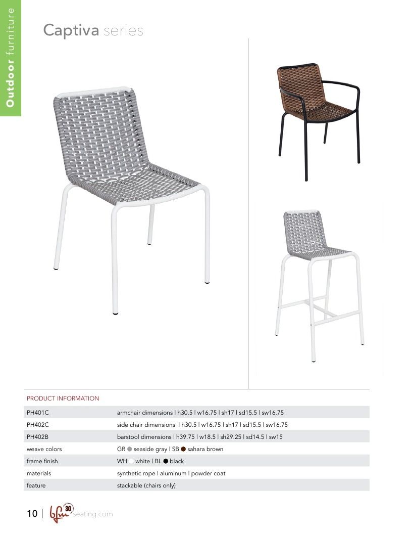 BFM Seating Hospitality Furniture Catalog Weekly Ad January 1 - December 31, 2026