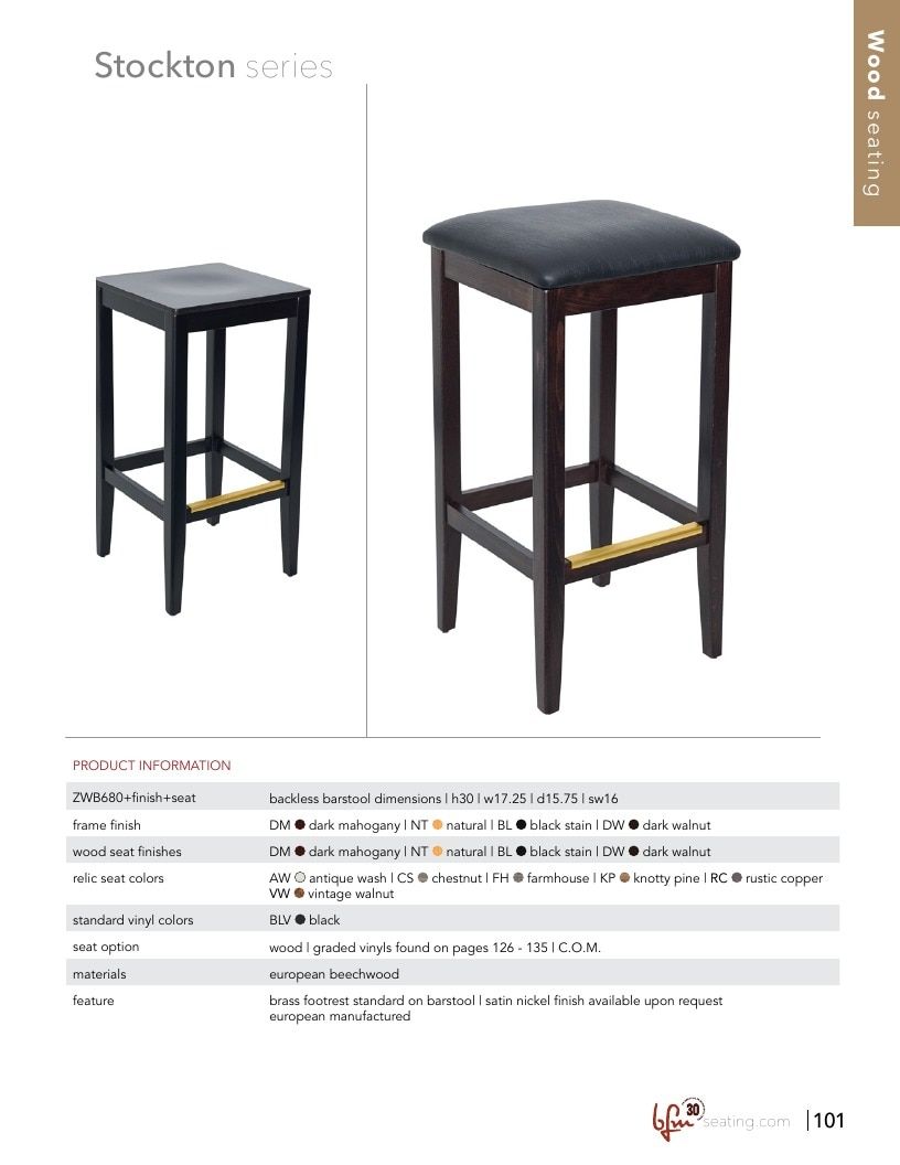 BFM Seating Hospitality Furniture Catalog Weekly Ad January 1 - December 31, 2026