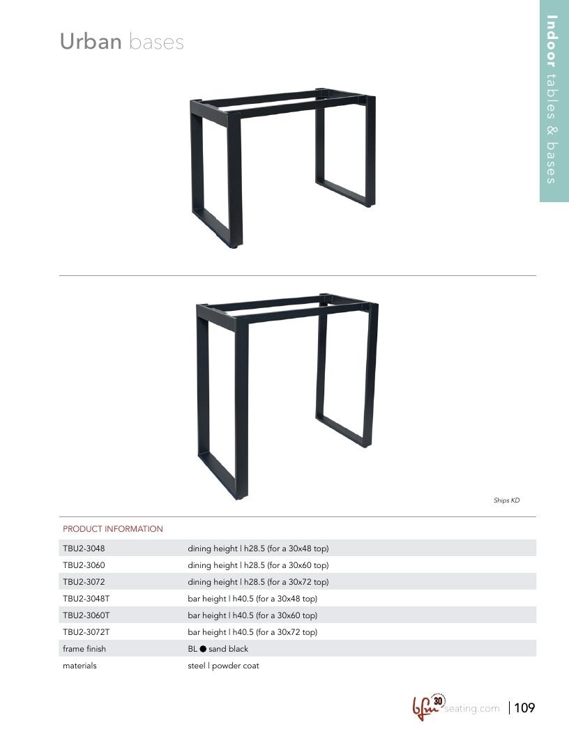 BFM Seating Hospitality Furniture Catalog Weekly Ad January 1 - December 31, 2026