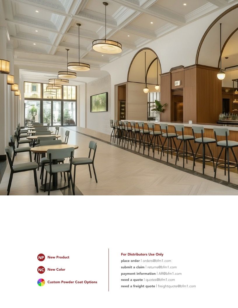 BFM Seating Hospitality Furniture Catalog Weekly Ad January 1 - December 31, 2026