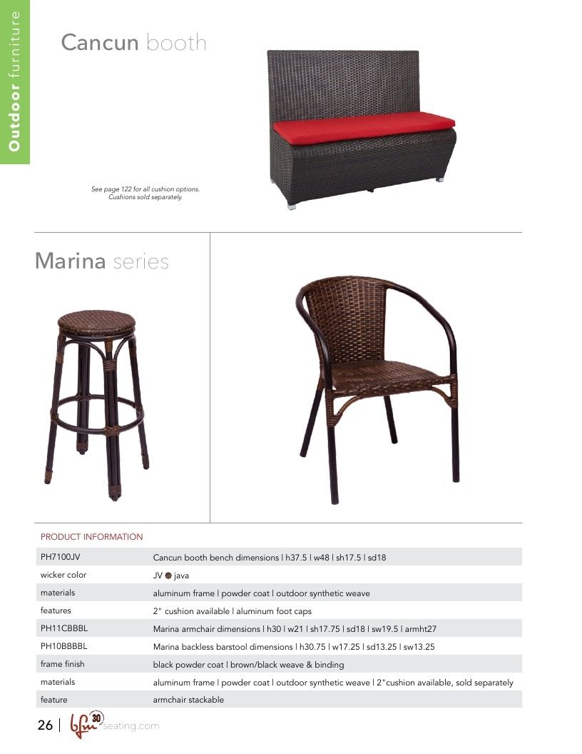 BFM Seating Hospitality Furniture Catalog Weekly Ad January 1 - December 31, 2026