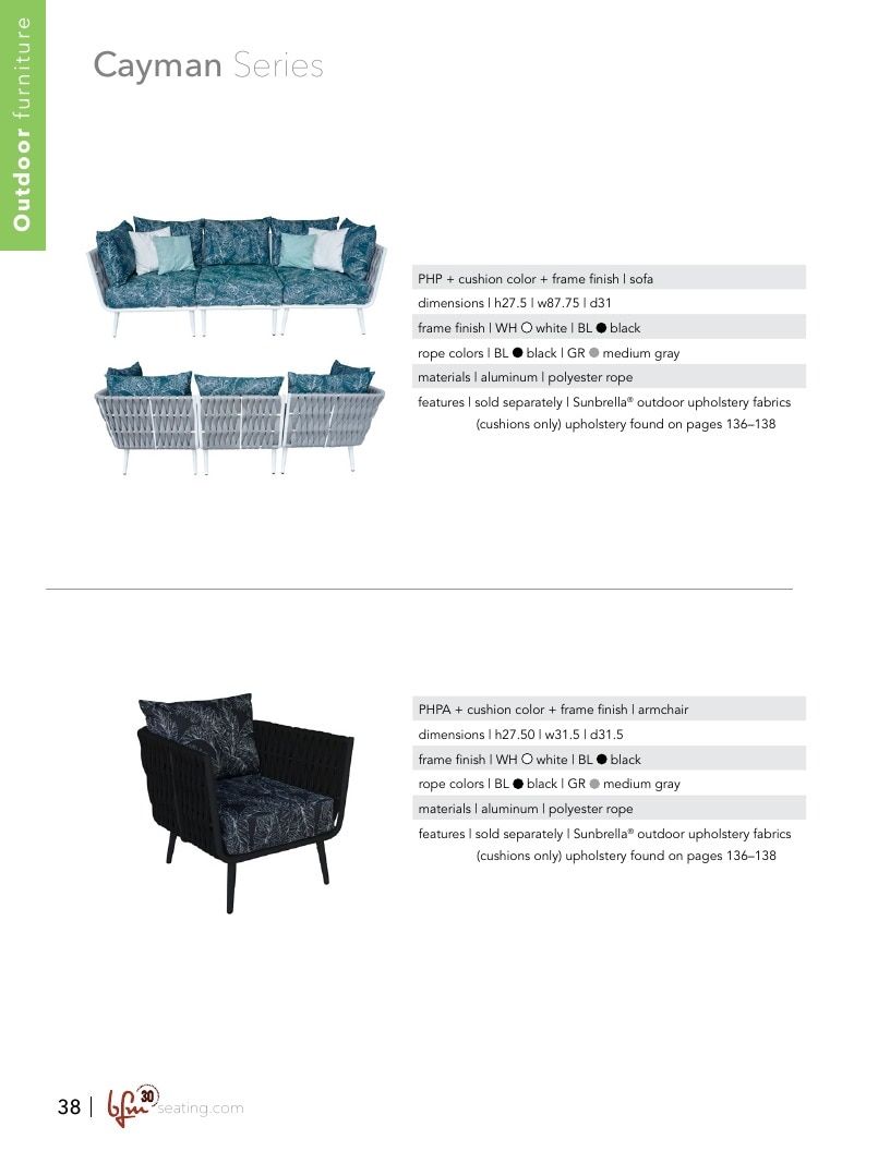 BFM Seating Hospitality Furniture Catalog Weekly Ad January 1 - December 31, 2026