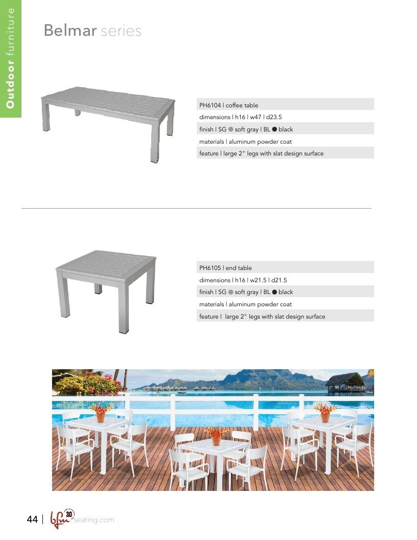 BFM Seating Hospitality Furniture Catalog Weekly Ad January 1 - December 31, 2026