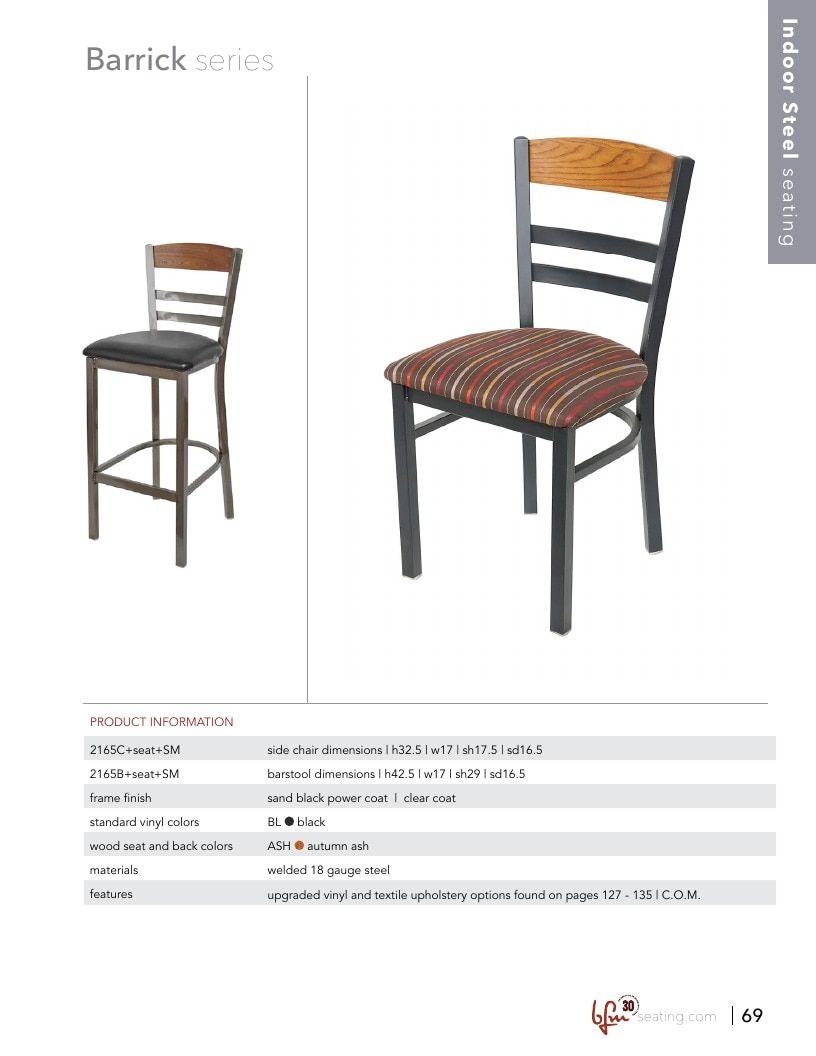 BFM Seating Hospitality Furniture Catalog Weekly Ad January 1 - December 31, 2026