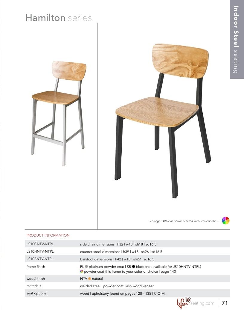 BFM Seating Hospitality Furniture Catalog Weekly Ad January 1 - December 31, 2026