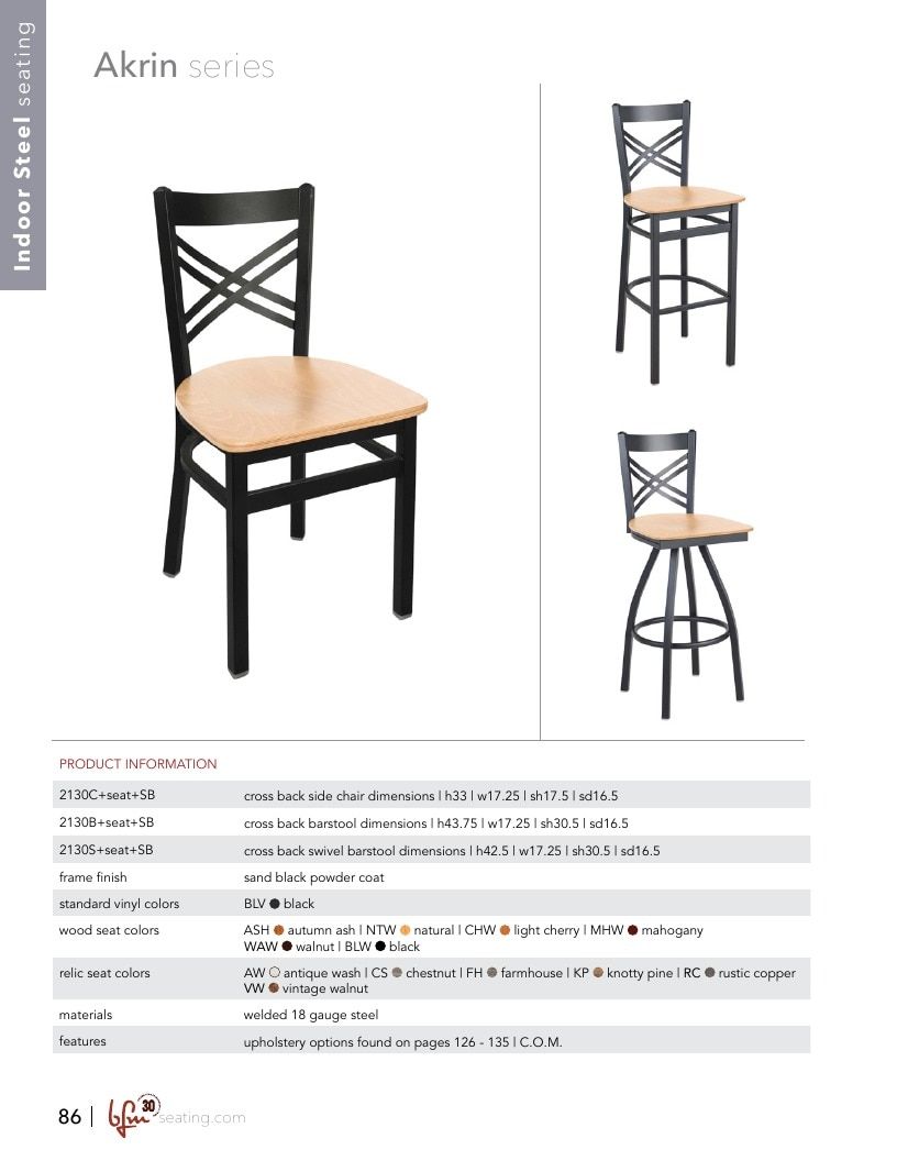 BFM Seating Hospitality Furniture Catalog Weekly Ad January 1 - December 31, 2026