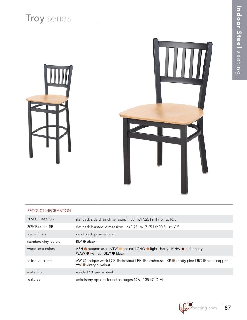 BFM Seating Hospitality Furniture Catalog Weekly Ad January 1 - December 31, 2026