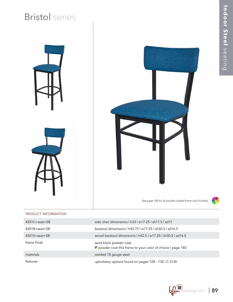 BFM Seating Hospitality Furniture Catalog Weekly Ad January 1 - December 31, 2026