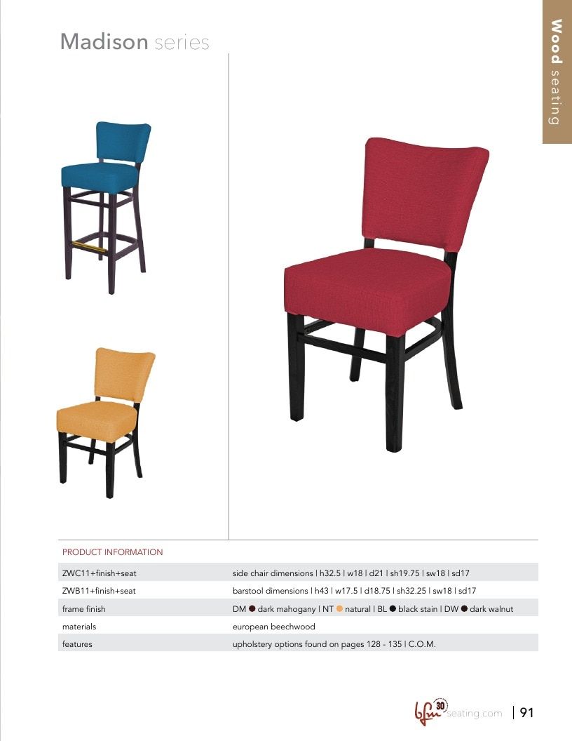 BFM Seating Hospitality Furniture Catalog Weekly Ad January 1 - December 31, 2026