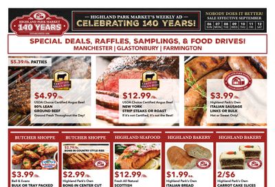 Highland Park Market Weekly Ad September 6 - 12, 2026